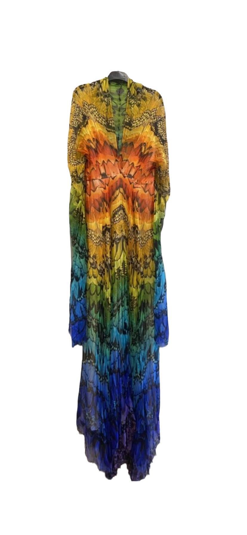 2008 Iconic Vintage Alexander McQueen printed chiffon 'Butterfly' dress
100% Silk
Made in Italy
IT Size 40 - US 40
Excellent condition