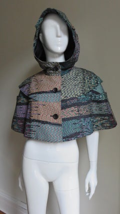 Issey Miyake Caplet with Hood AD 2008