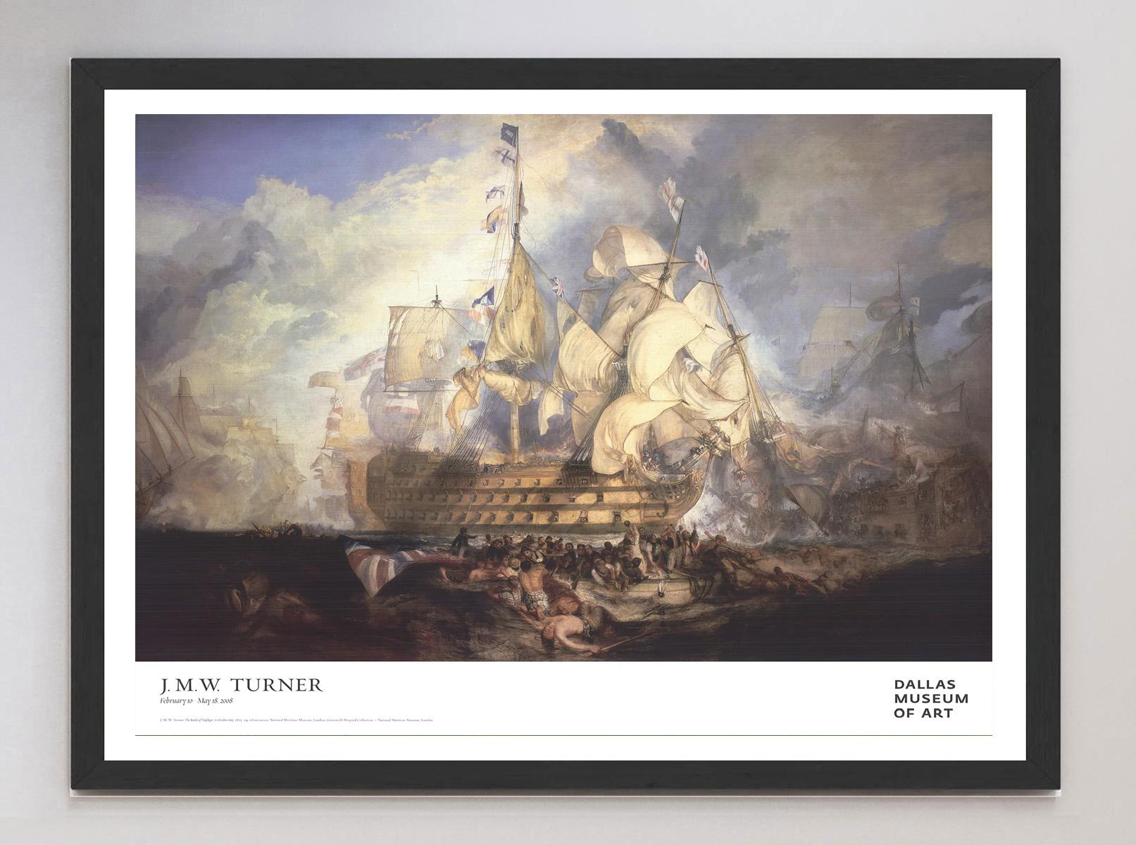 American 2008 JMW Turner - Dallas Museum of Art Original Vintage Poster For Sale