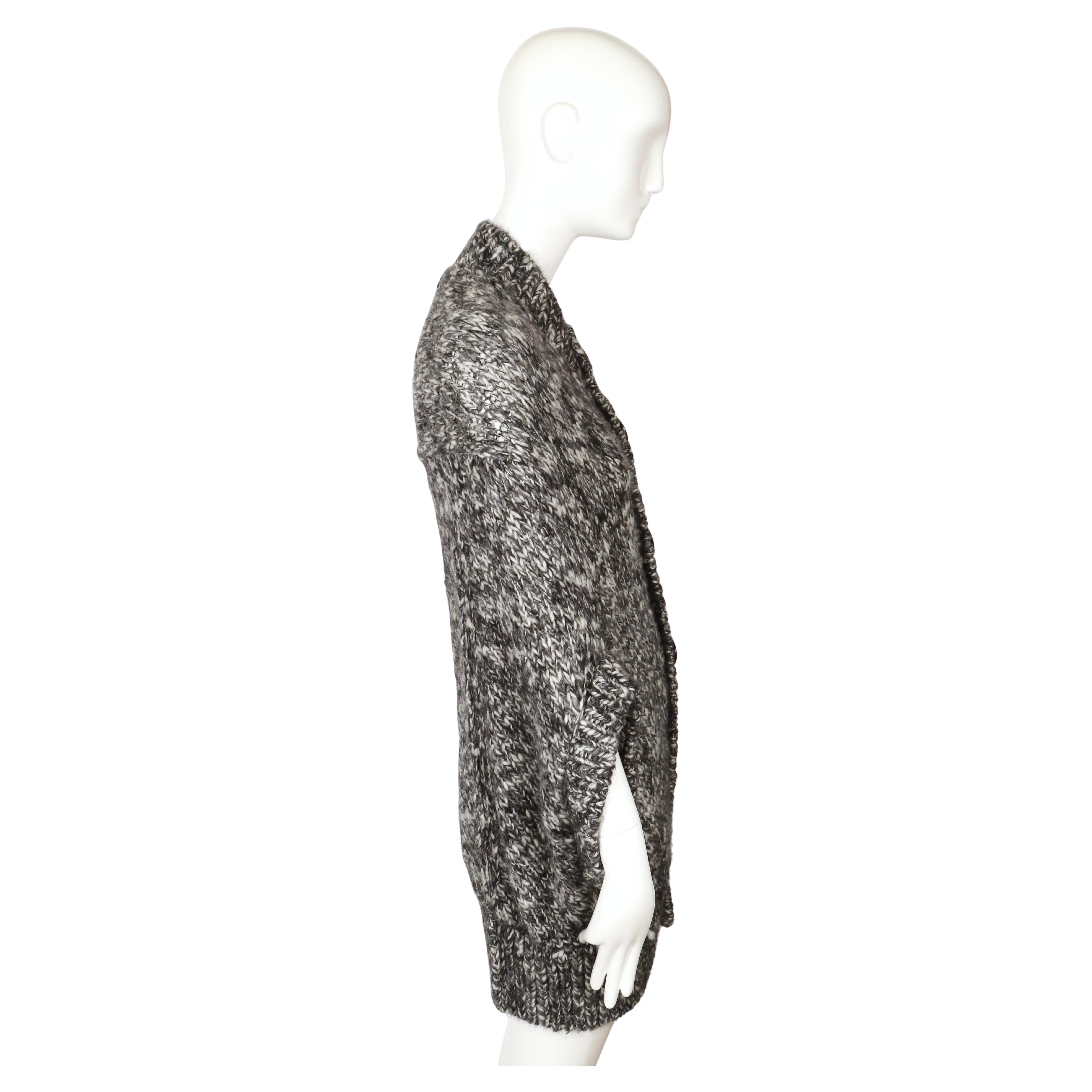 2008 JUNYA WATANABE COMME DES GARCONS Pullover aus grauem Marmorstrick im Zustand „Gut“ im Angebot in San Fransisco, CA
