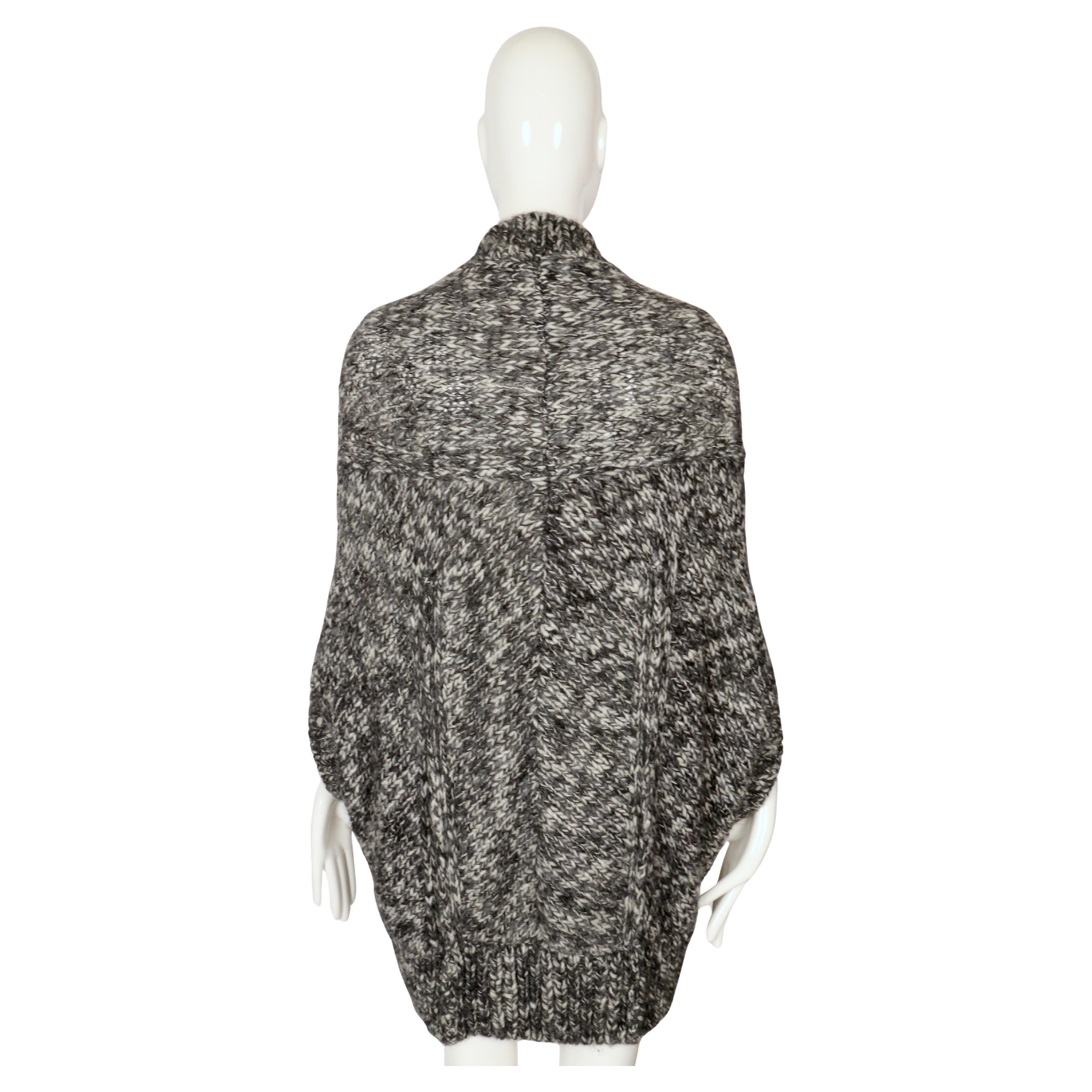 2008 JUNYA WATANABE COMME DES GARCONS Pullover aus grauem Marmorstrick im Angebot 4
