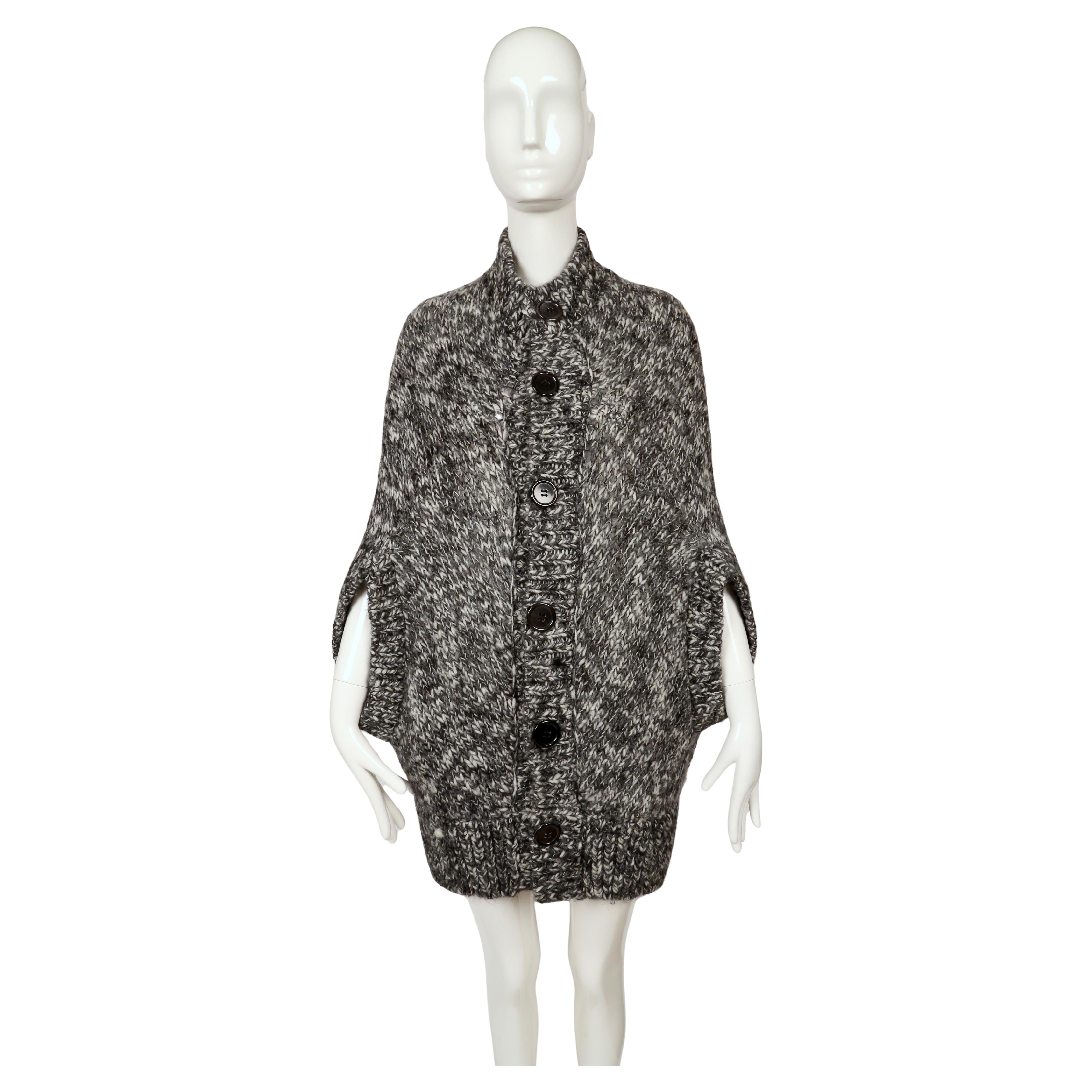2008 Junya Watanabe COMME DES GARCONS Pull en tricot marbré gris