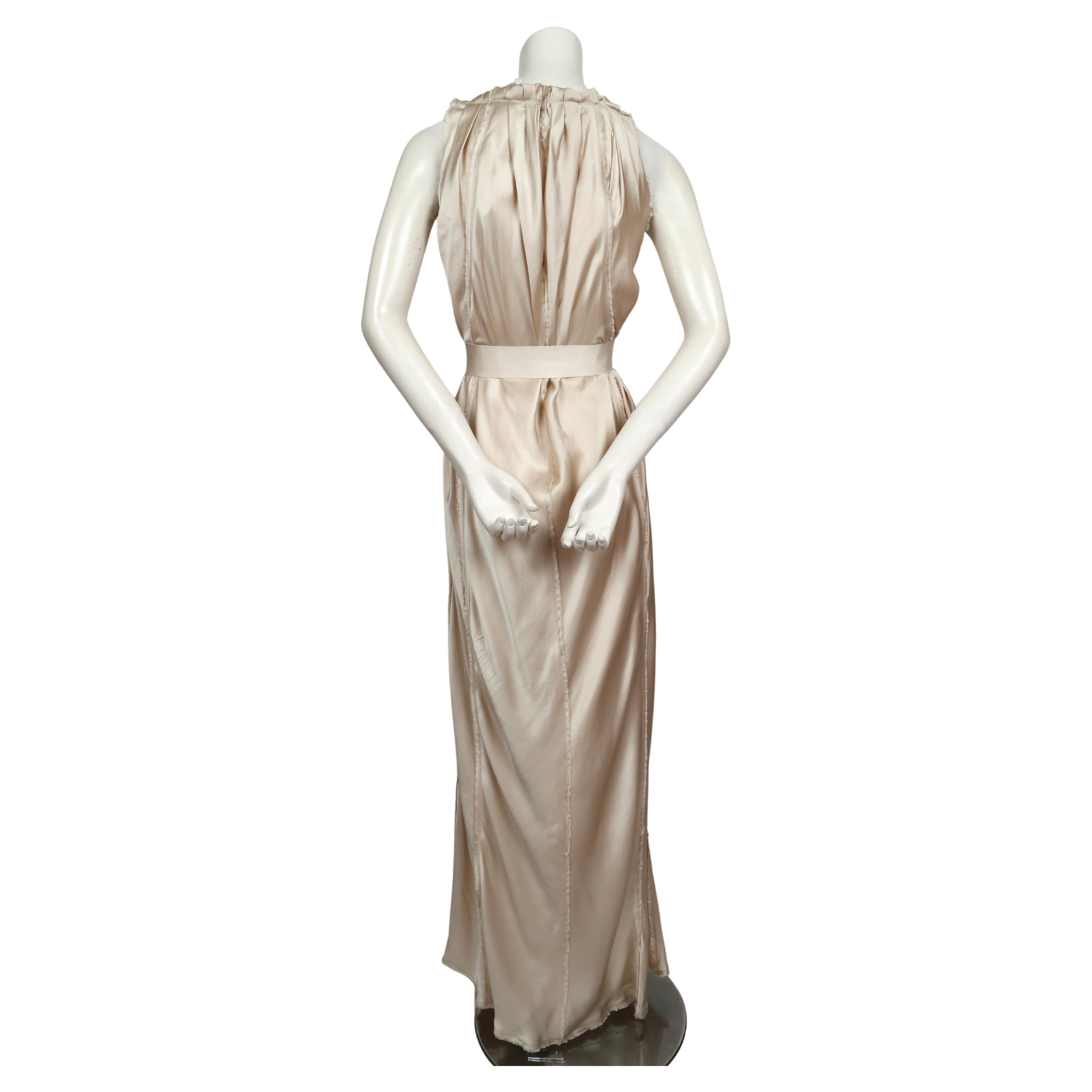 Lanvin par Alber Elbaz - Robe de mariée de style grec en soie 2008 en vente 3