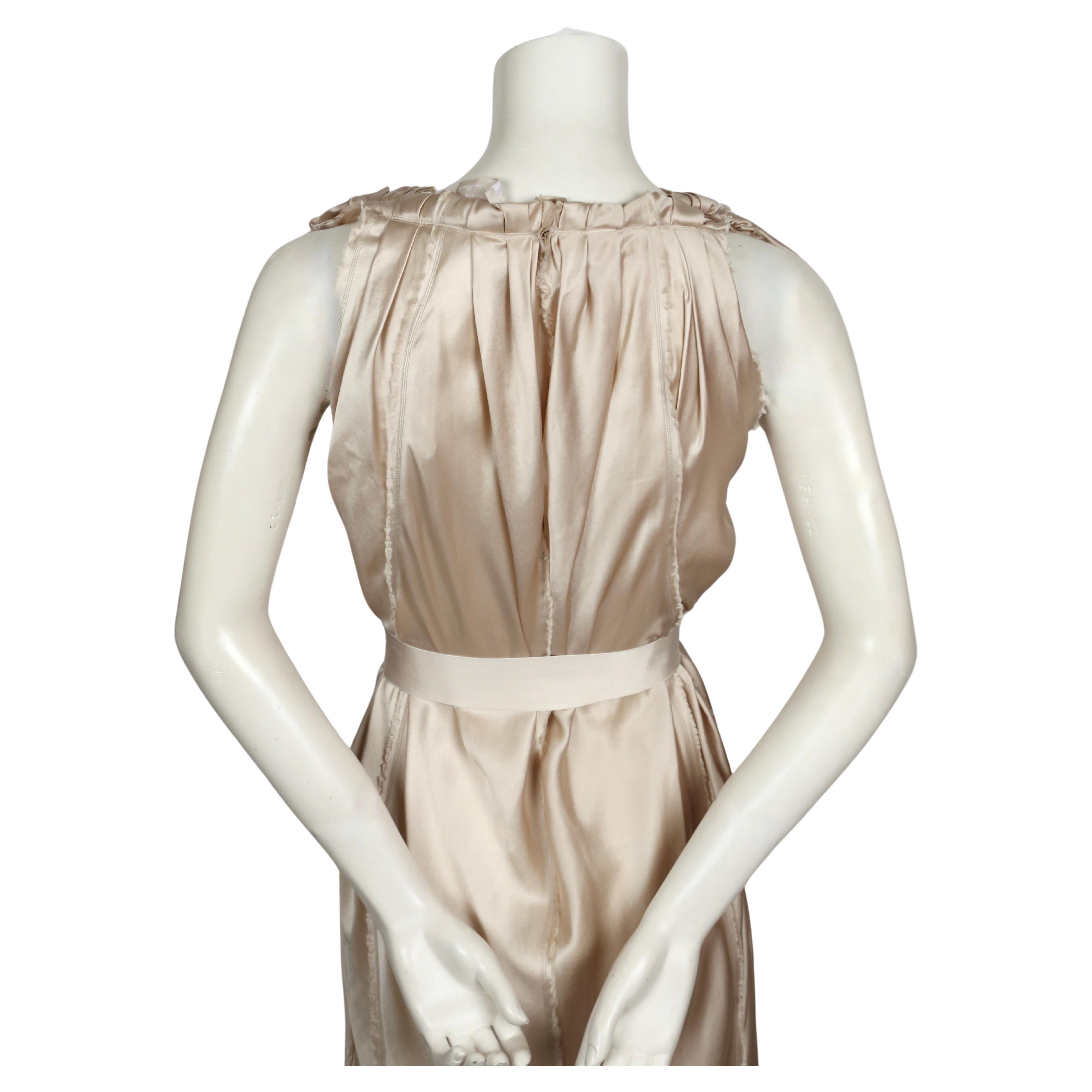 Lanvin par Alber Elbaz - Robe de mariée de style grec en soie 2008 en vente 4