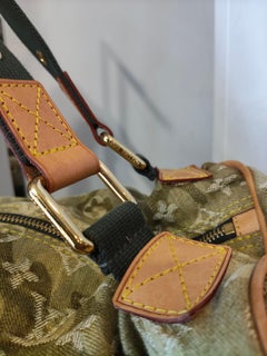 2008 Louis Vuitton by Murakami Denim Monogramouflage Lys bag