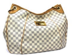 2008 Louis Vuitton Damier Azur Leather Galliera GM Bag
