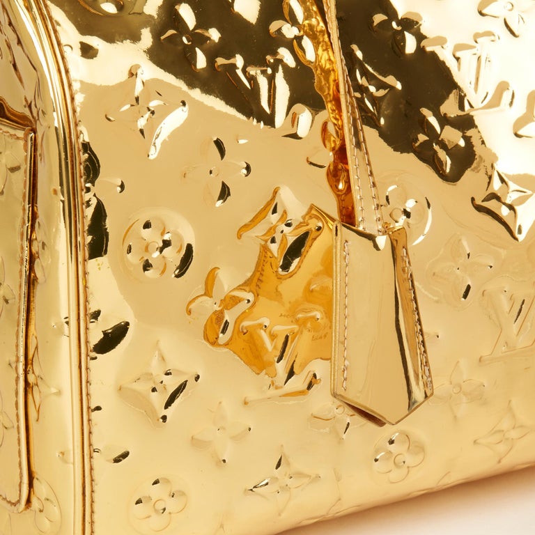 FWRD Renew Louis Vuitton 2008 Speedy 35 Monogram Mirror Bag in