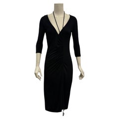 2008 Maison Margiela 2-in-1 ruched midi dress