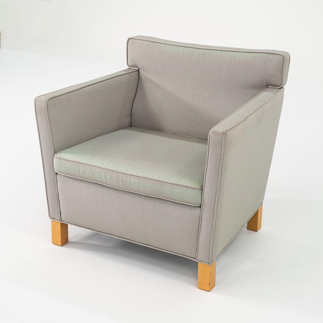 2008 Mies van der Rohe für Knoll Krefeld Grauer Stoff-Loungesessel, 5x verfügbar im Angebot 3