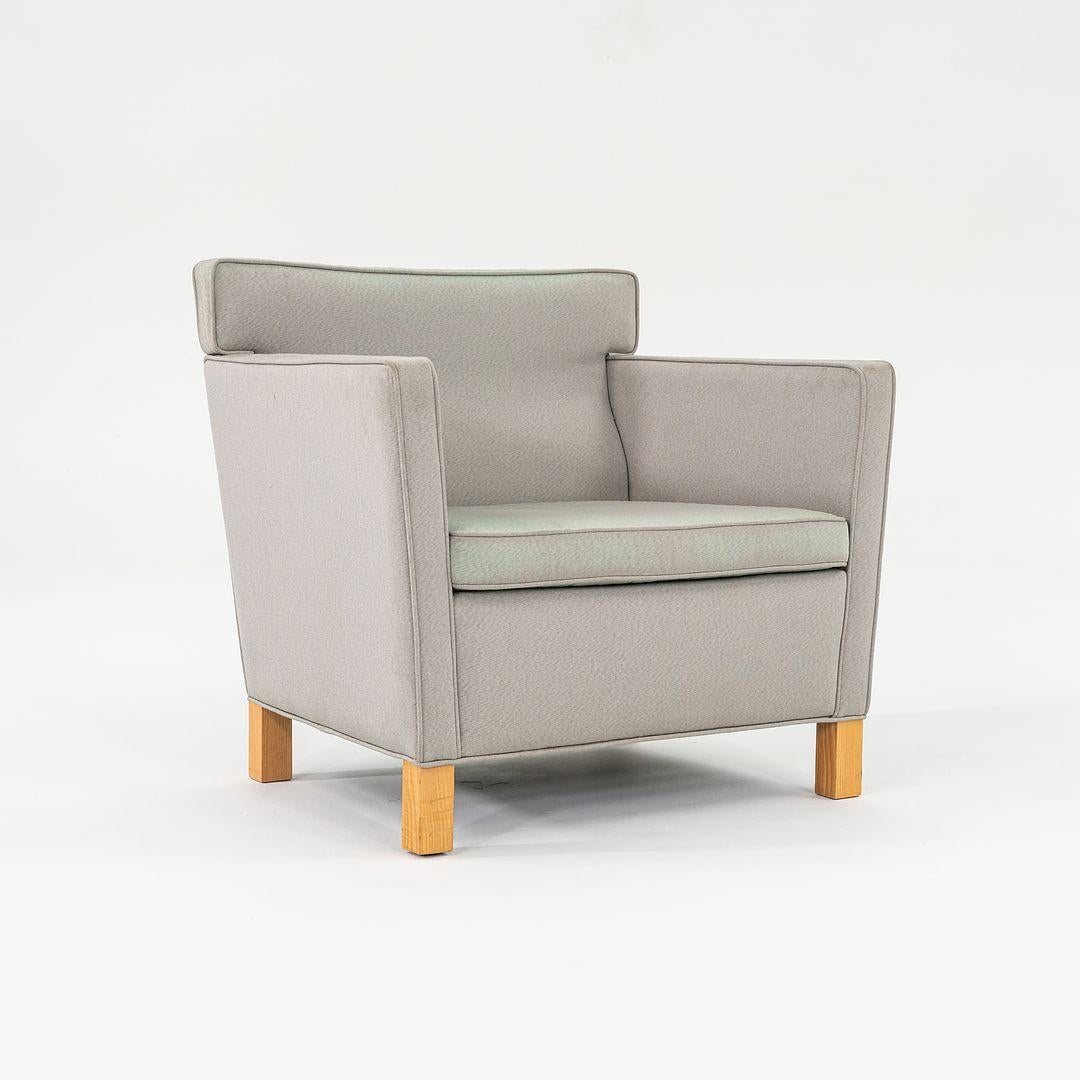 2008 Mies van der Rohe für Knoll Krefeld Grauer Stoff-Loungesessel, 5x verfügbar (Moderne) im Angebot
