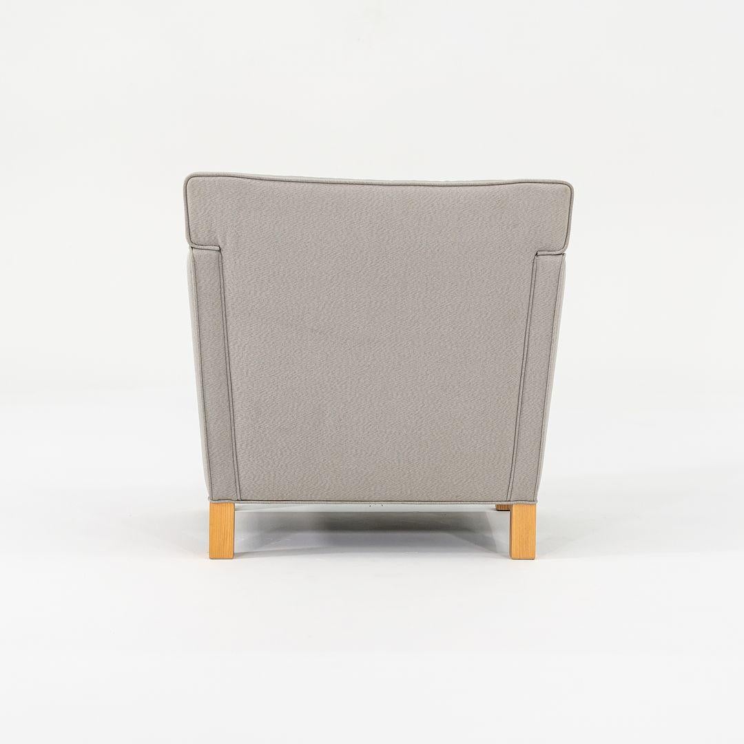 2008 Mies van der Rohe für Knoll Krefeld Grauer Stoff-Loungesessel, 5x verfügbar (21. Jahrhundert und zeitgenössisch) im Angebot