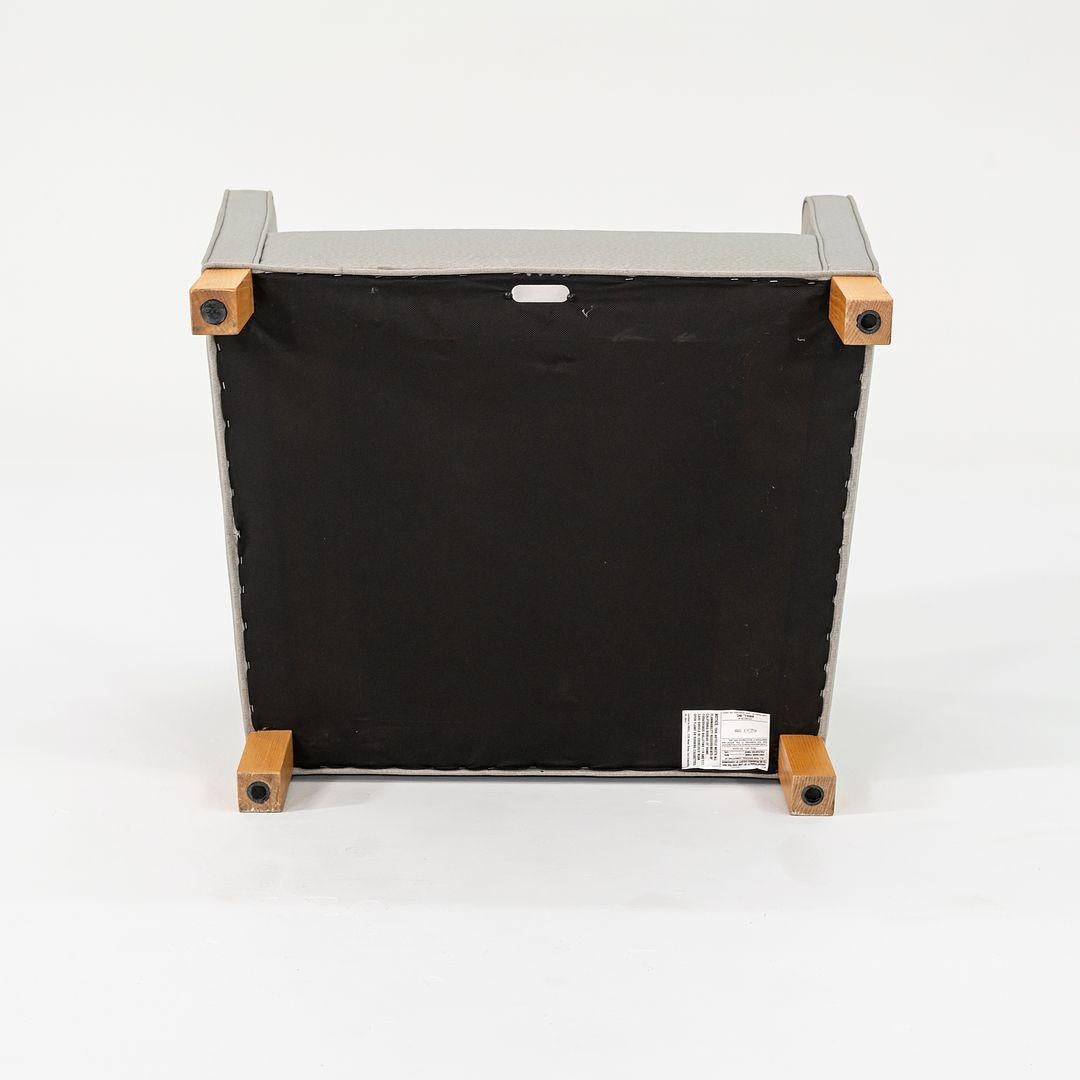 2008 Mies van der Rohe für Knoll Krefeld Grauer Stoff-Loungesessel, 5x verfügbar im Angebot 1