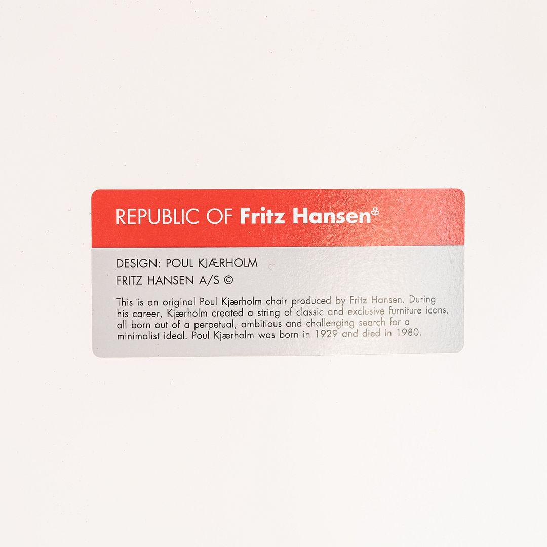 2008 Poul Kjaerholm for Fritz Hansen PK8 Dining Chair in Divina Melange 120 en vente 3
