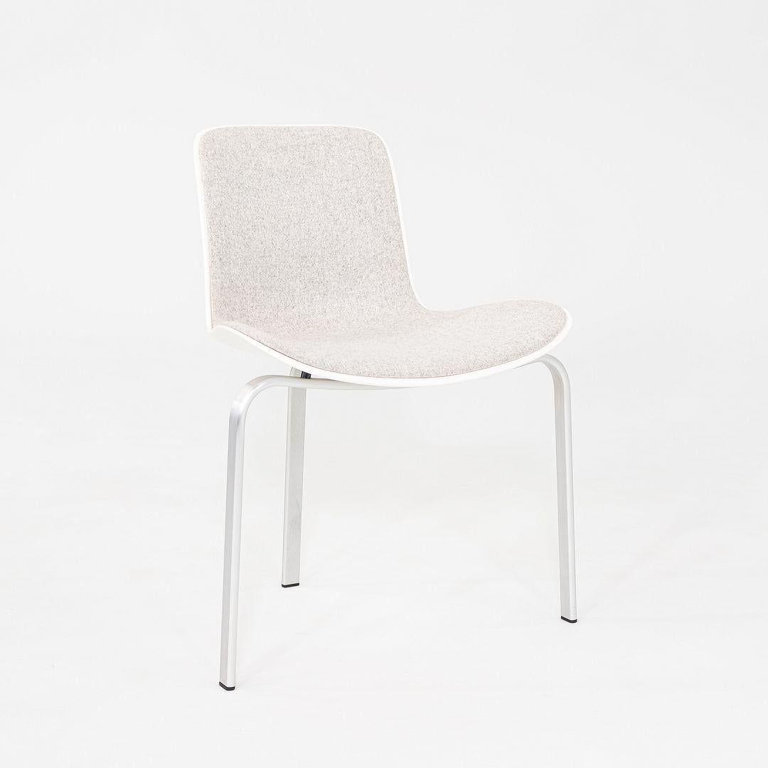 Aluminium 2008 Poul Kjaerholm for Fritz Hansen PK8 Dining Chair in Divina Melange 120 en vente