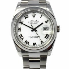 2008 Rolex Datejust 116200 36 mm White Dial