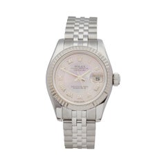 2008 Rolex Datejust Steel and White Gold 179174 Wristwatch