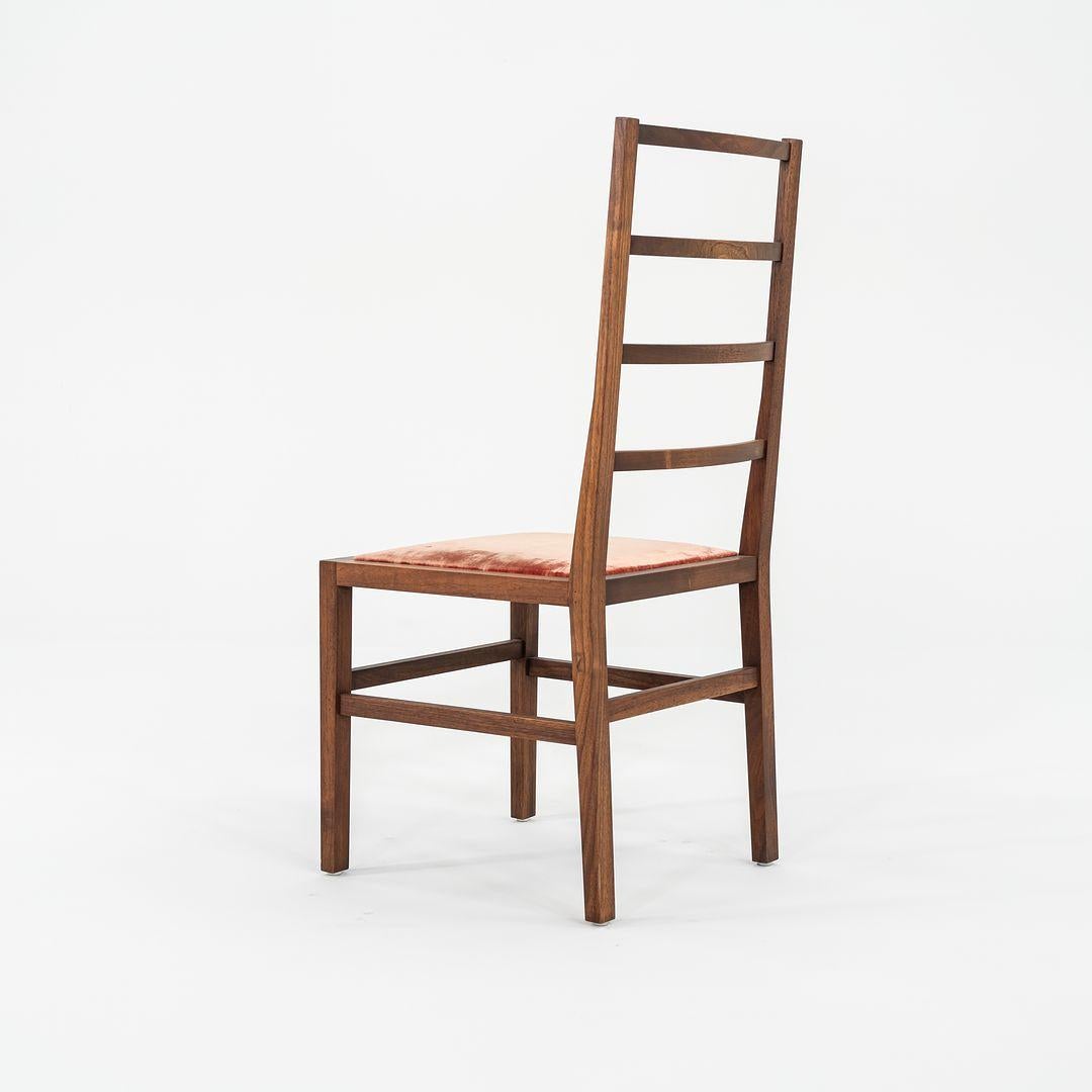 2008 Set di cinque sedie a scaletta Tyler Hays for BDDW in noce nero In condizioni ottime in vendita a Philadelphia, PA