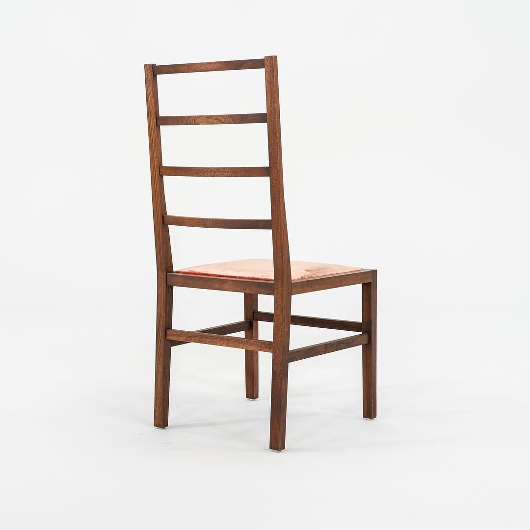 XXI secolo e contemporaneo 2008 Set di cinque sedie a scaletta Tyler Hays for BDDW in noce nero in vendita