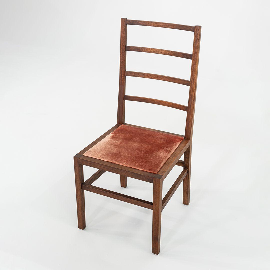 Schiuma 2008 Set di cinque sedie a scaletta Tyler Hays for BDDW in noce nero in vendita