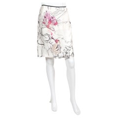2008 Spring Prada Fairy Collection Silk Skirt