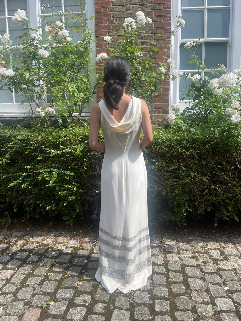 white christmas dresses LA LUNE STRAPLESS COLUMN MAXI DRESS | CREAM | DRESSES main image 0