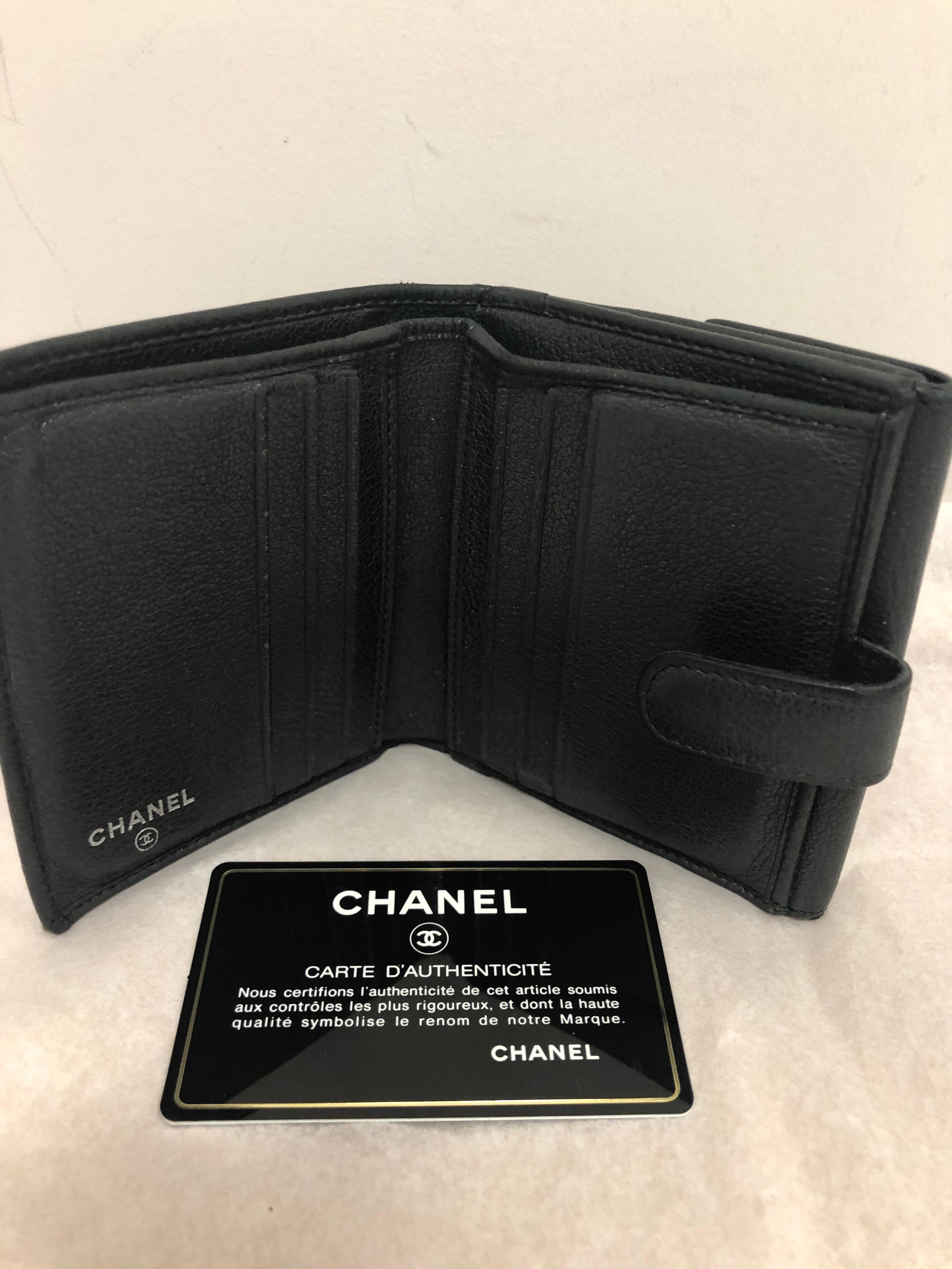 chanel certification card