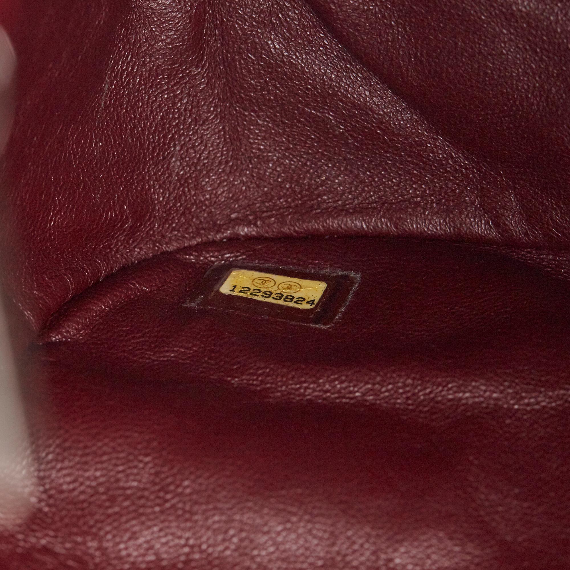 2009 Chanel Black Quilted Aged Calfskin Leather 5 Pocket Reissue Shoulder Bag  6