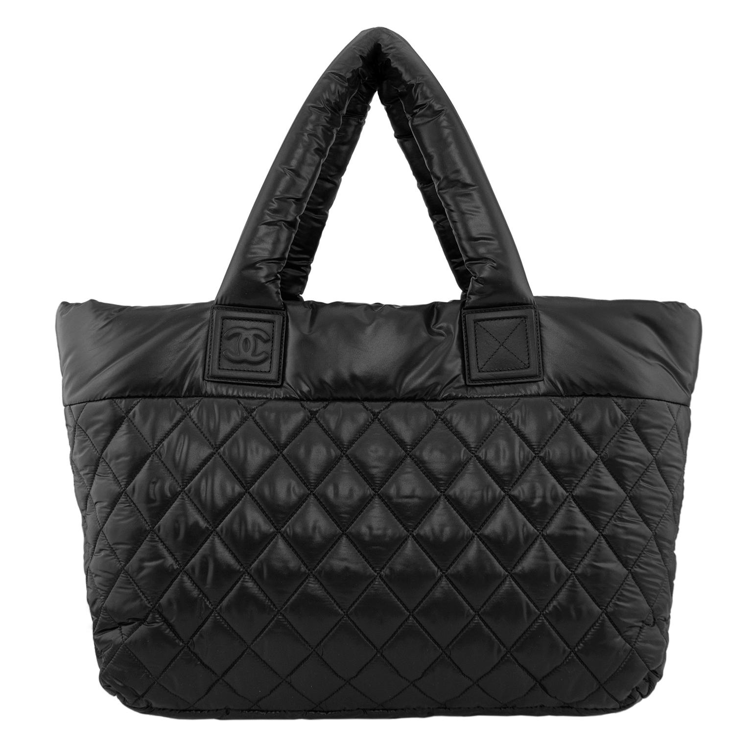 chanel puffer tote bag