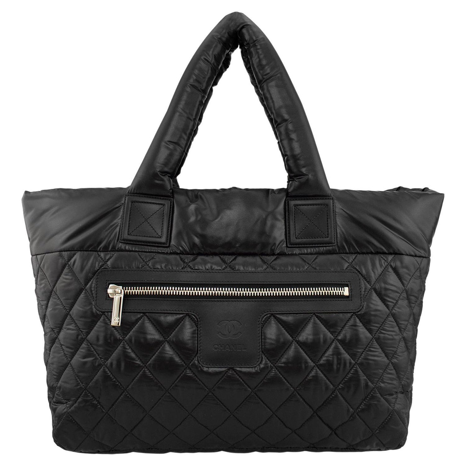 Chanel Puffer Bag - 3 For Sale on 1stDibs  sephora puffer bag, chanel  puffer purse, chanel puffer tote bag