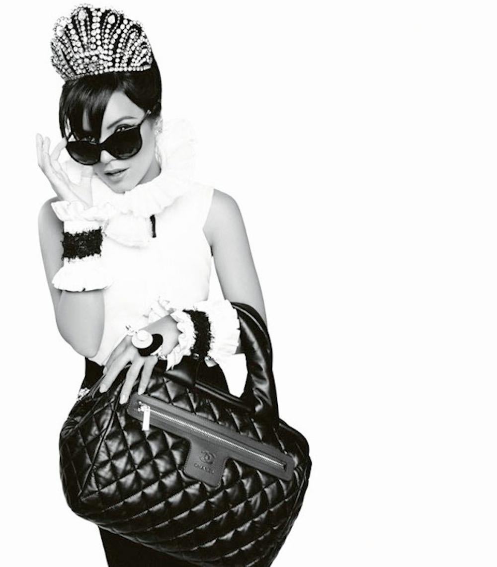 2009 Chanel Coco Cocoon Tote Bag 10