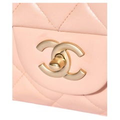 Chanel 2009 Timeless Maxi Jumbo Blush Pink Leather Shoulder Bag Unisex