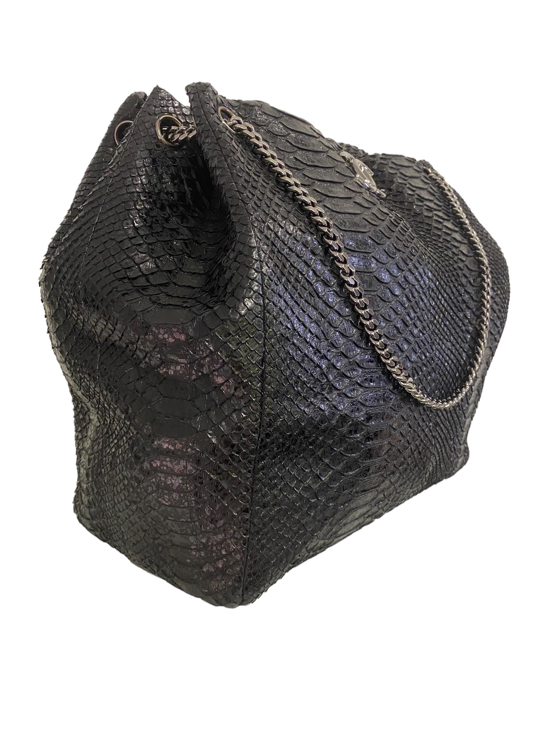 Snakeskin Crossbody Bag 