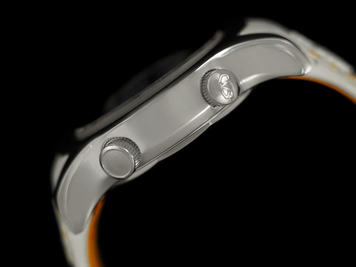 2009 Cuervo y Sobrinos Robusto Buceador Große Stahltaucheruhr Ref. 2806-1BA im Zustand „Hervorragend“ im Angebot in Suwanee, GA