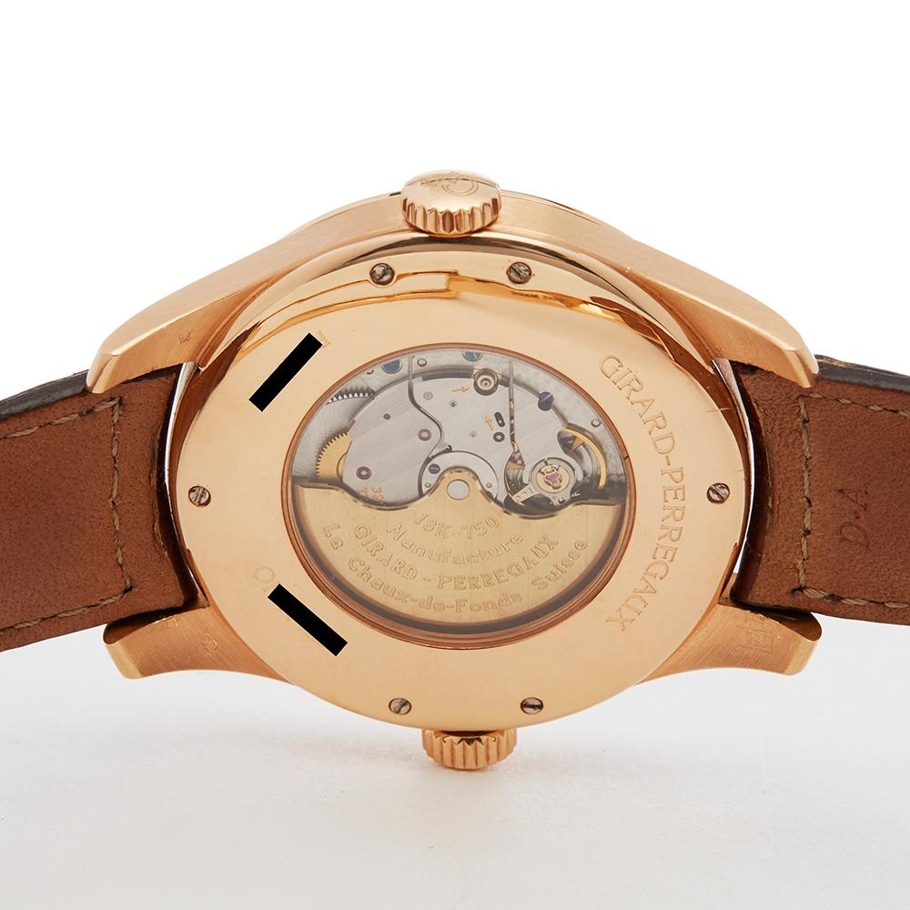 2009 Girard Perregaux WW.TC Rose Gold ORNO224 Wristwatch 2