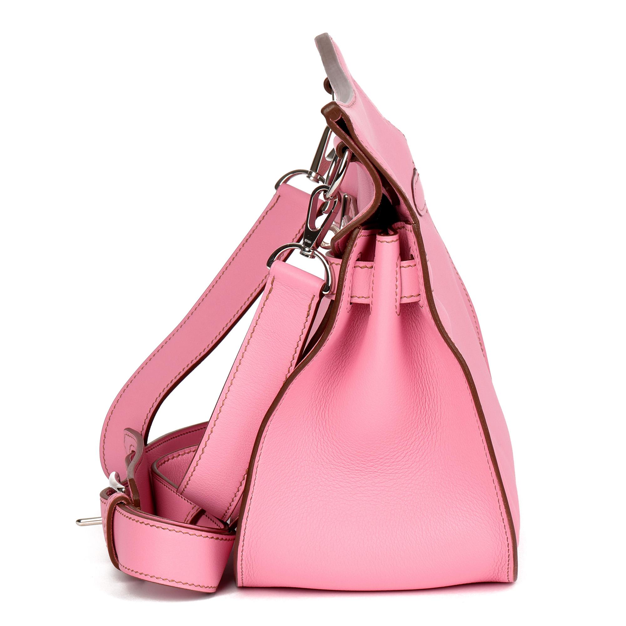 Hermès Bubblegum 5P Rosa Swift Leder Jypsiere 28 im Zustand „Hervorragend“ in Bishop's Stortford, Hertfordshire
