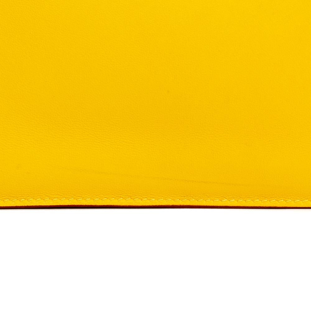 2009 Hermès Jaune d'or Swift Leather Kelly Danse 7