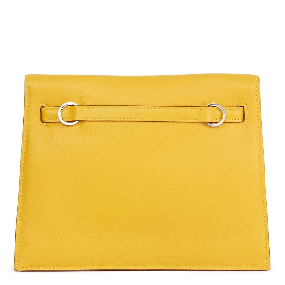 Women's 2009 Hermès Jaune d'or Swift Leather Kelly Danse