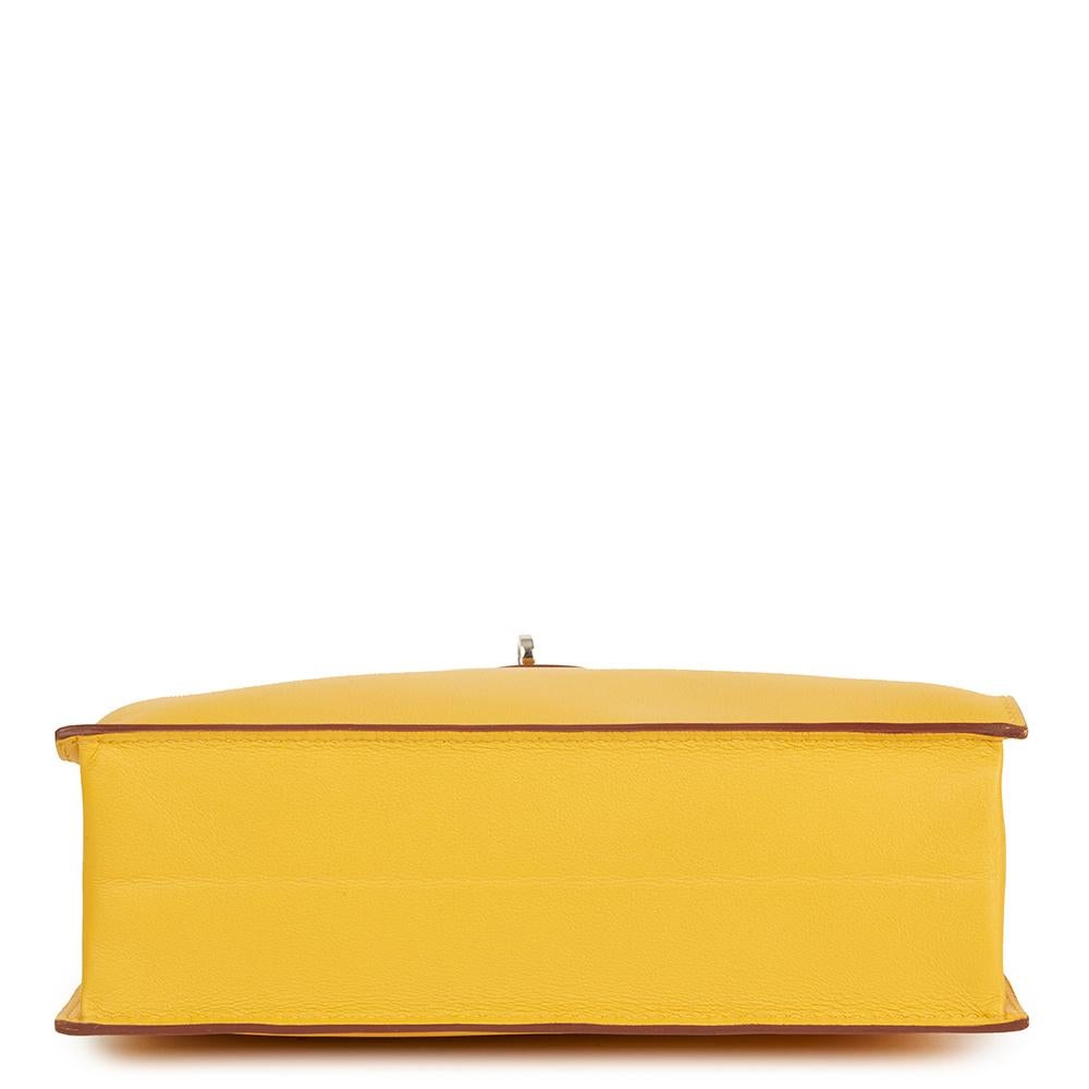 2009 Hermès Jaune d'or Swift Leather Kelly Danse 1