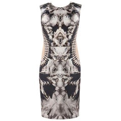 2009 Iconic ALEXANDER MCQUEEN kaleidoscope dress