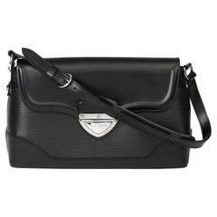 2009 Louis Vuitton Black Epi Leather & Black Calfskin Leather Beverly Bag