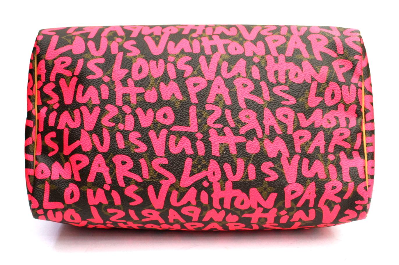 2009 Louis Vuitton Graffiti Stephen Sprouse Speedy 30 Bag 1