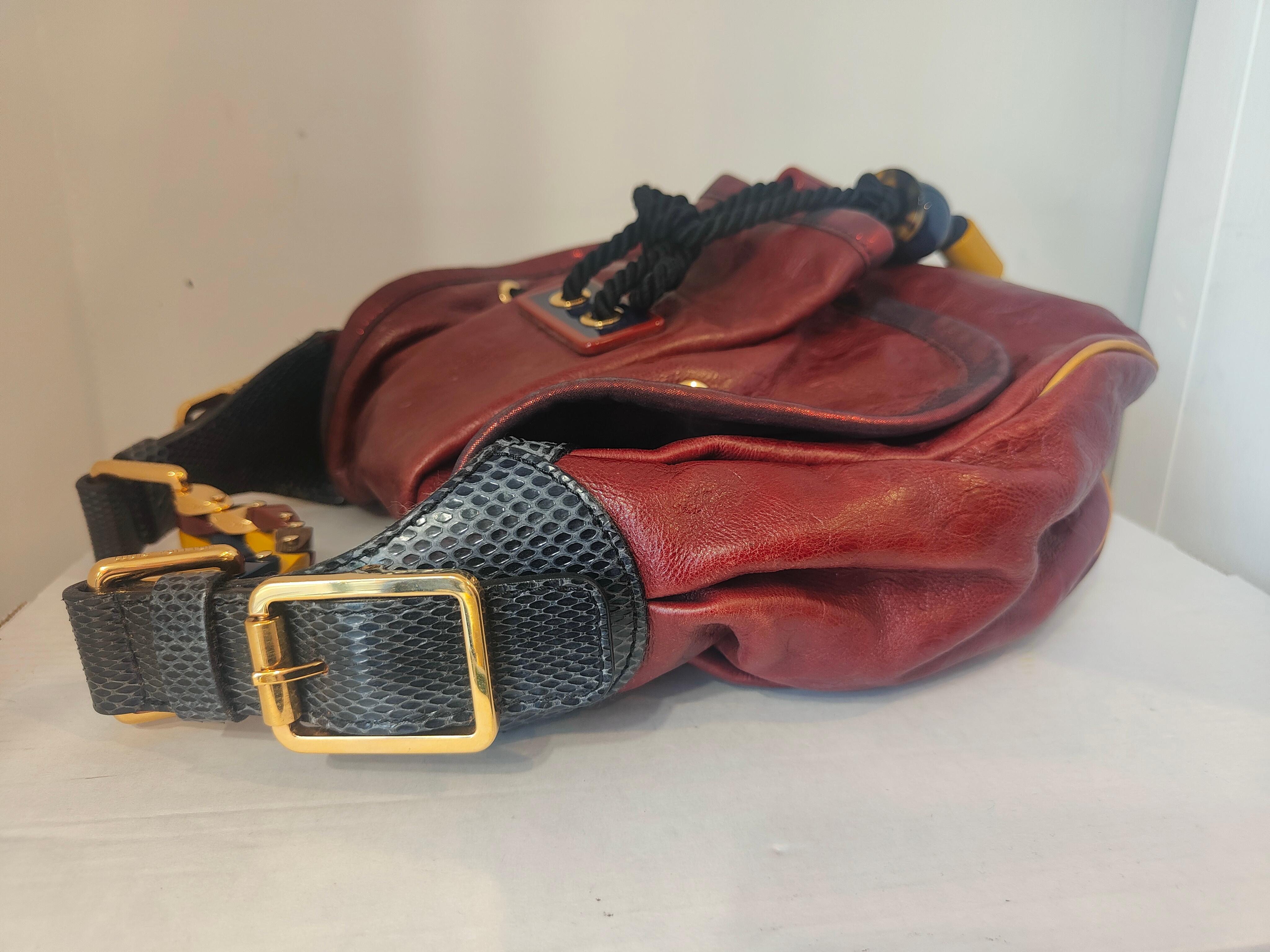 Brown 2009 Louis Vuitton Kalahari shoulder bag For Sale