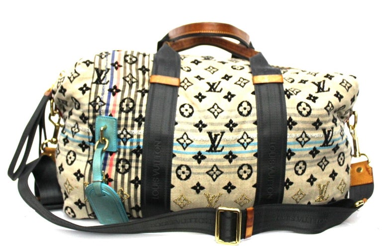Louis Vuitton Cheche Tuareg Handbag Monogram Jacquard Fabric at 1stDibs