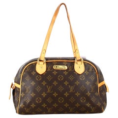 2009 Louis Vuitton Montorgueil Handbag Monogram Canvas PM