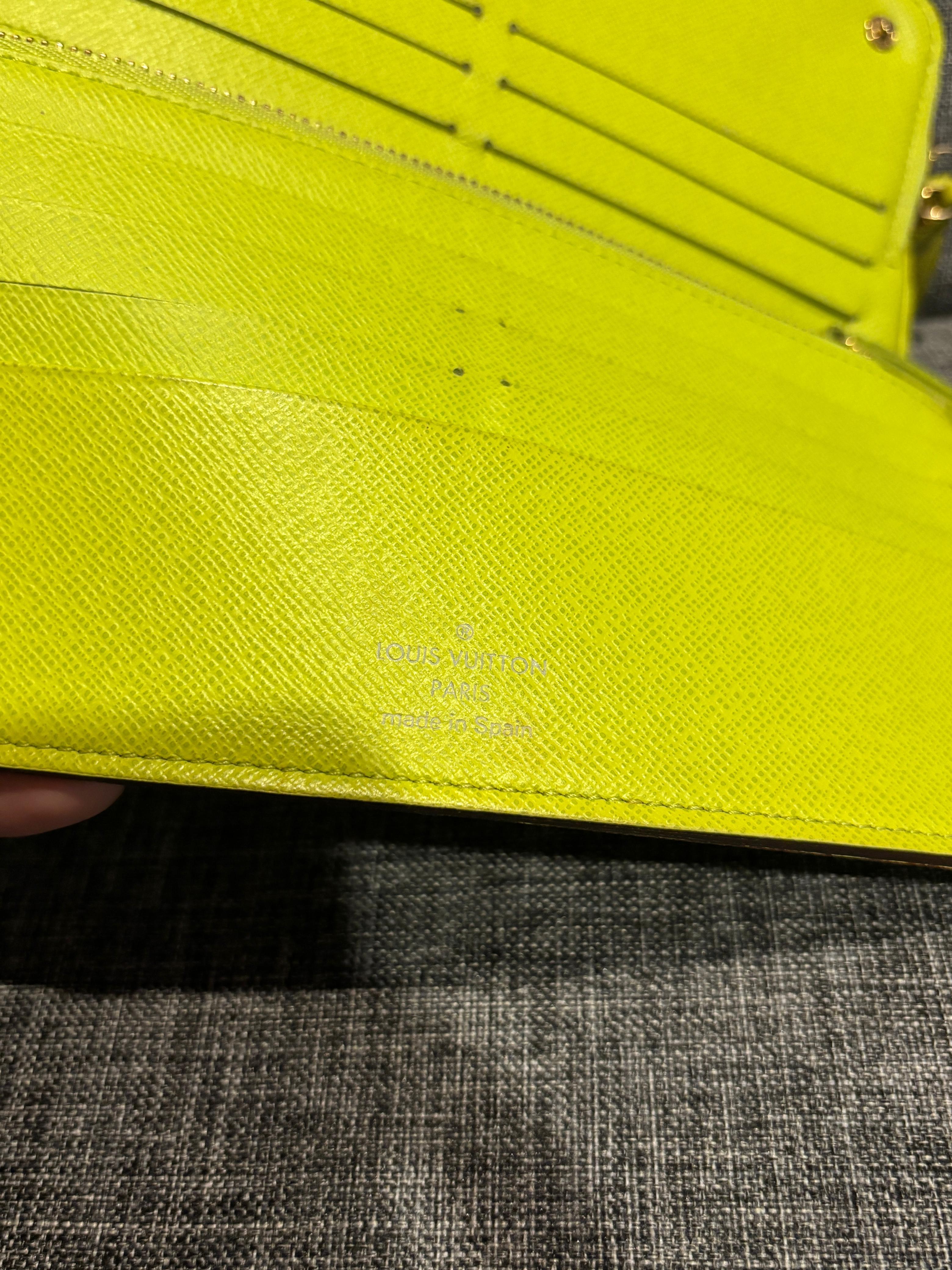 2009 Louis Vuitton Murakami Monogram Schwarz Multicolor Insolite Organizer Geldbörse im Angebot 1
