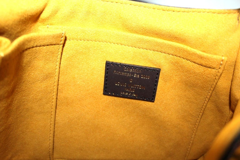2009 Louis Vuitton Yellow Monogram Kalahari Epices Pm Limited Edition Bag  at 1stDibs