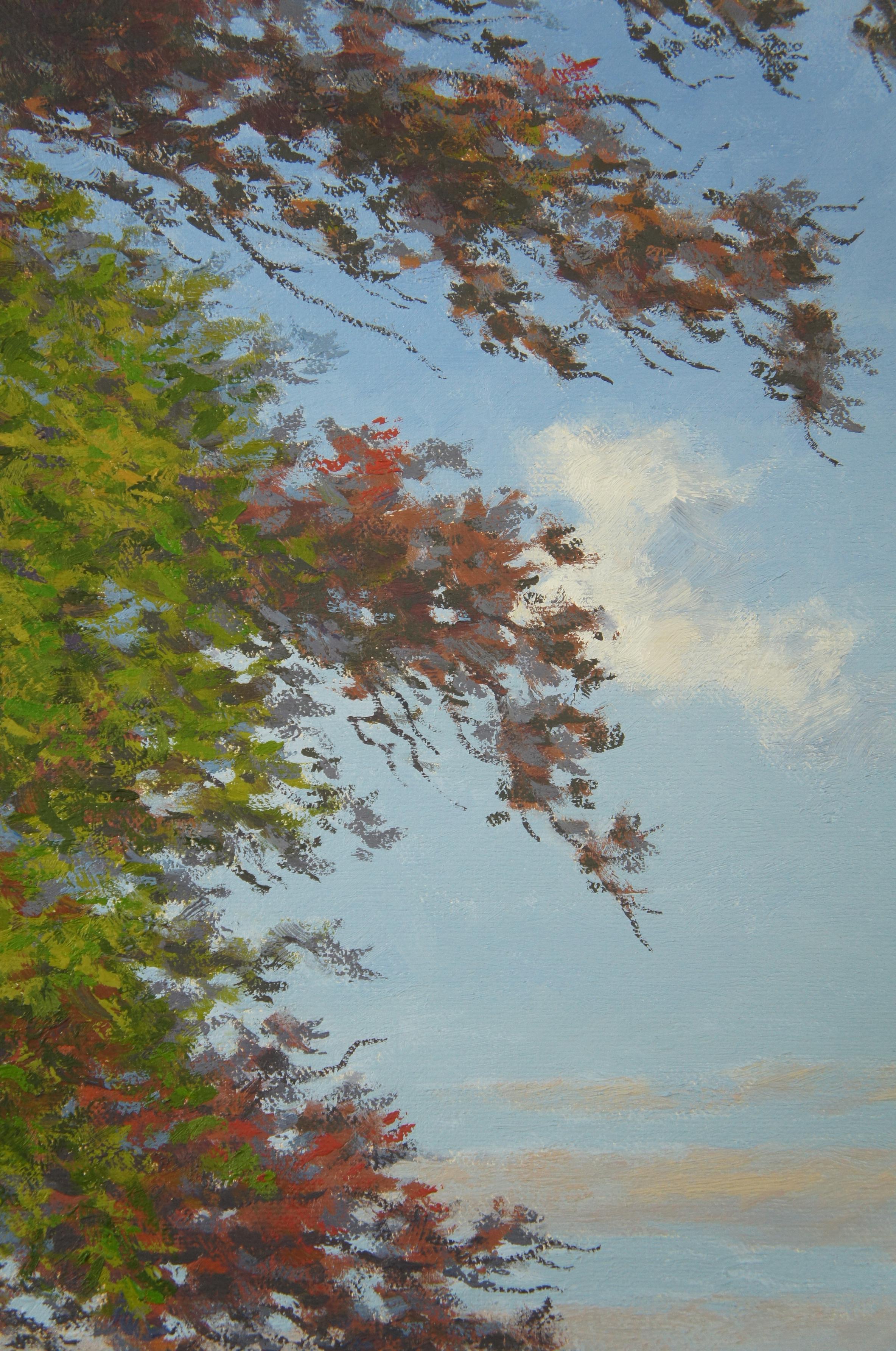Nearing Bungletown II Durwood Dommisse Landscape Oil on Canvas Painting 6
