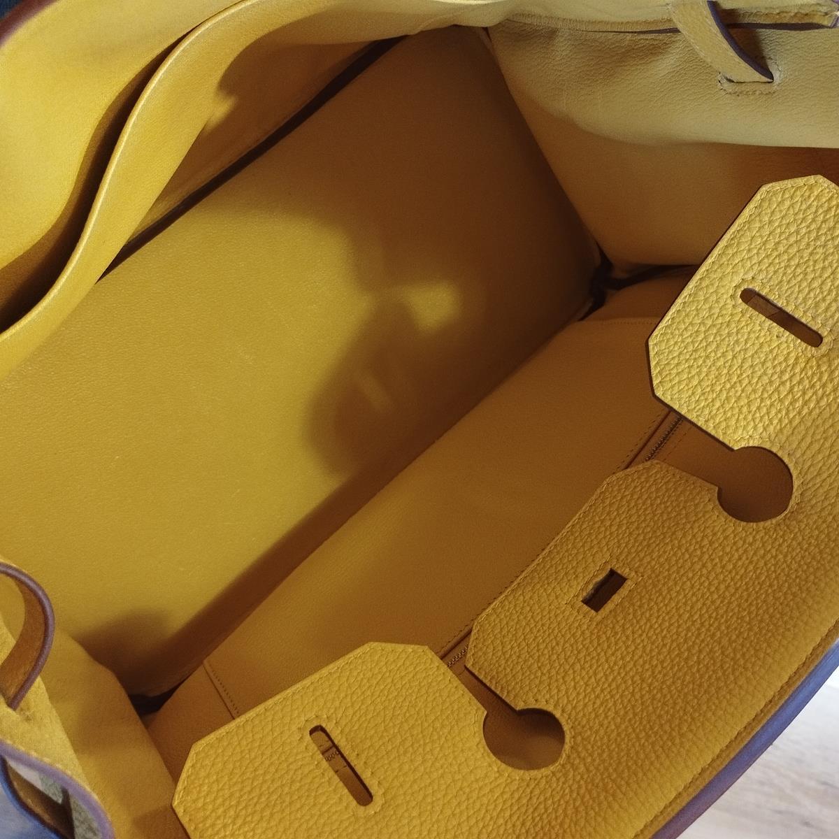 2009 Rare Hermès Birkin 35 Yellow Sun 8