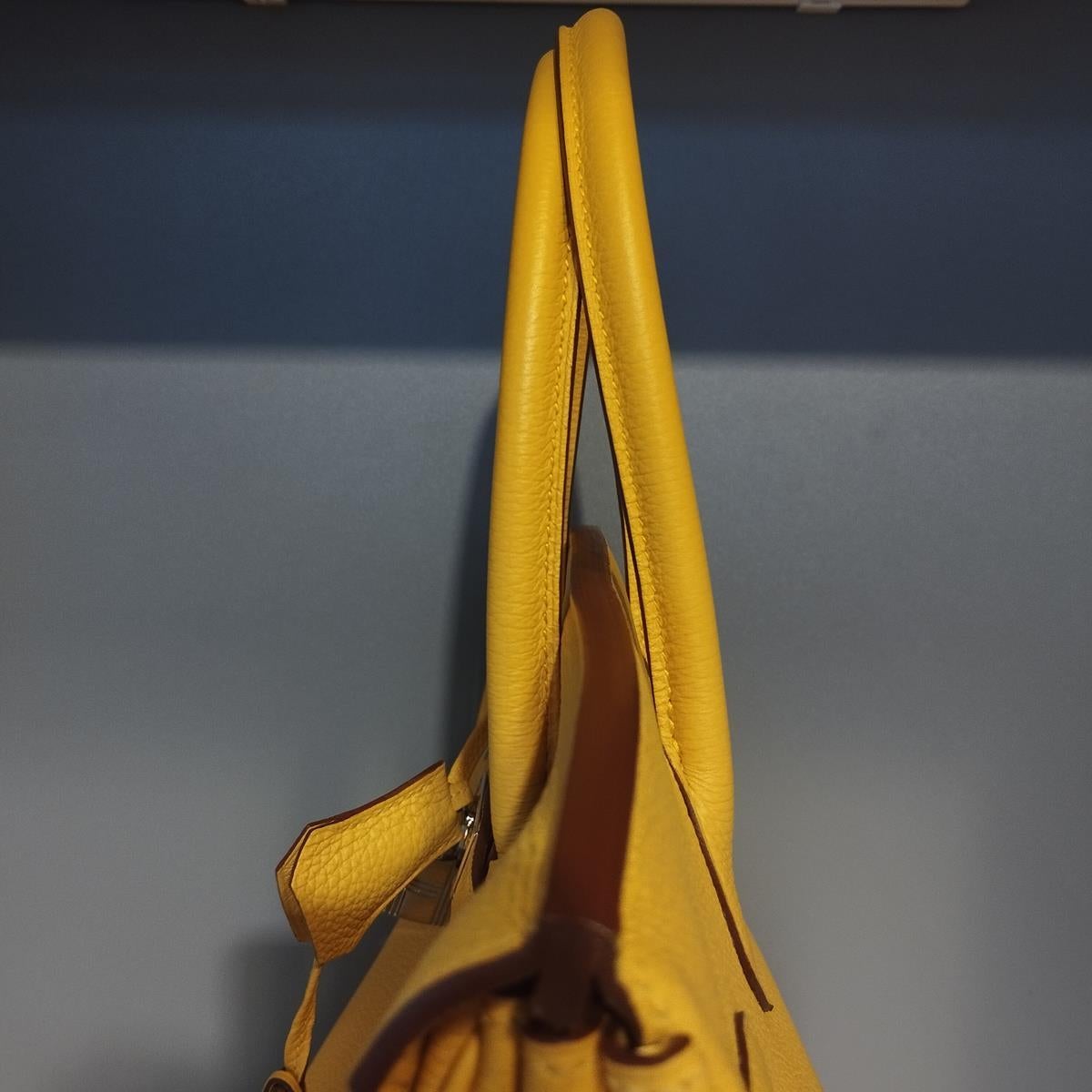 2009 Rare Hermès Birkin 35 Yellow Sun 4