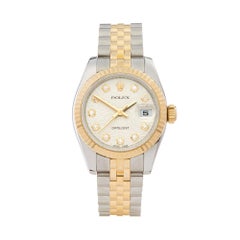2009 Rolex Datejust Steel & Yellow Gold 179173 Wristwatch